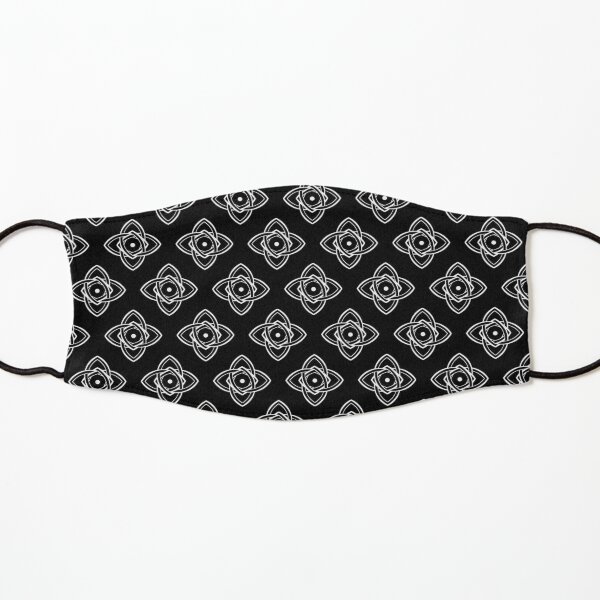 Numenera Symbol Pattern on Black Kids Mask
