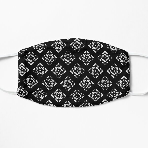Numenera Symbol Pattern on Black Flat Mask