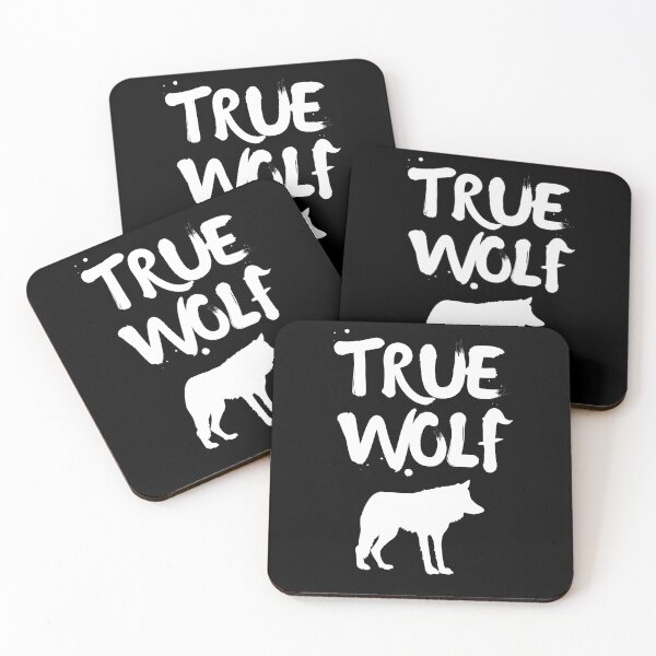 Item preview, True Wolf - Gift For Wolf Lovers - Wolf Spirit Animal designed and sold by designitfun.