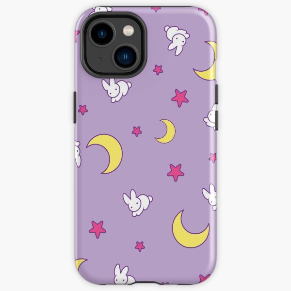 Couverture Usagi - Sailor Moon - Motif Croissant de Lune et Lapin Coque antichoc iPhone