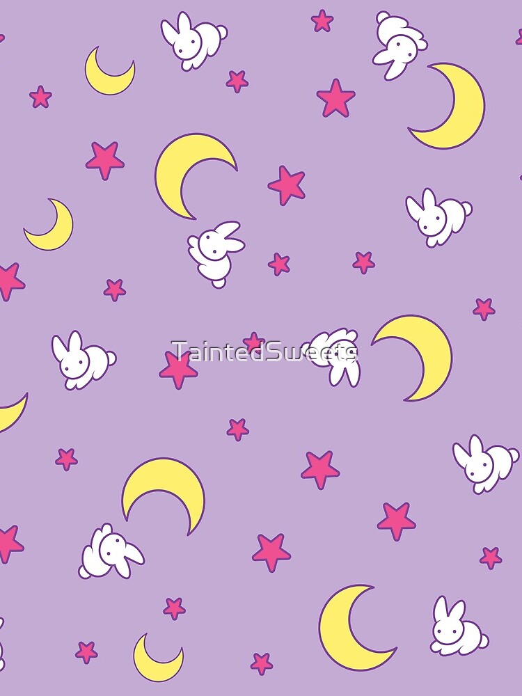 Disover Usagi Blanket - Sailor Moon - Crescent Moon and Bunny Pattern Drawstring Bag