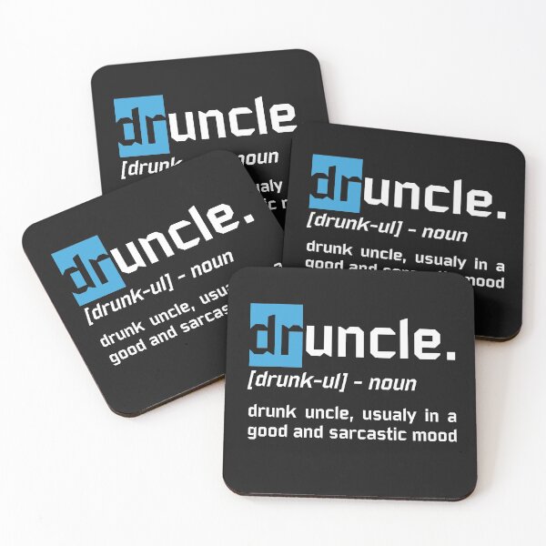 Item preview, Druncle Drunk Uncle Funny Definition Humor Gift designed and sold by alenaz.