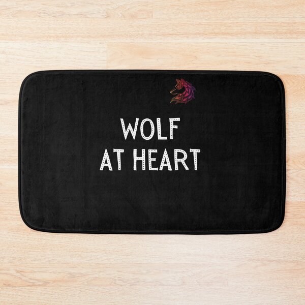 Item preview, Wolf At Heart - Gift For Wolf Lovers - Wolf Spirit Animal designed and sold by designitfun.