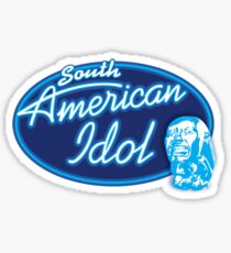 South American Idol Sticker