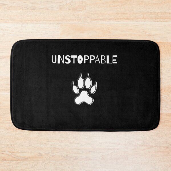 Item preview, Wolf Paw Unstoppable Print - Spirit Animal Gift For Wolf Lovers designed and sold by designitfun.
