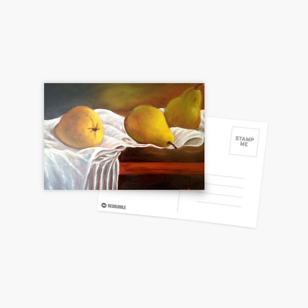 Pears on a summers day Postcard