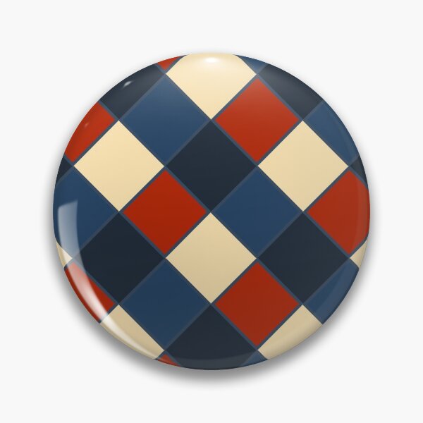 Item preview, Checkered Pattern Red and Blue Digital Design  designed and sold by ByJezie.