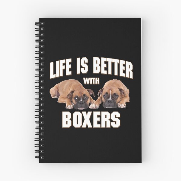 Item preview, Life Is Better With Boxers - Funny Dog gift idea designed and sold by jijithedesigner.