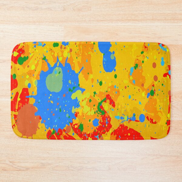 Item preview, Multi-color, rainbow splatter pattern designed and sold by yougalore.