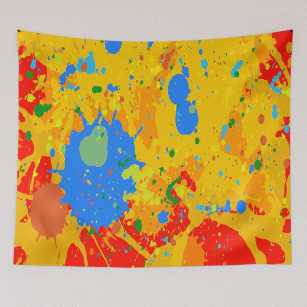 Item preview, Patrón de salpicaduras multicolor del arco iris designed and sold by yougalore.