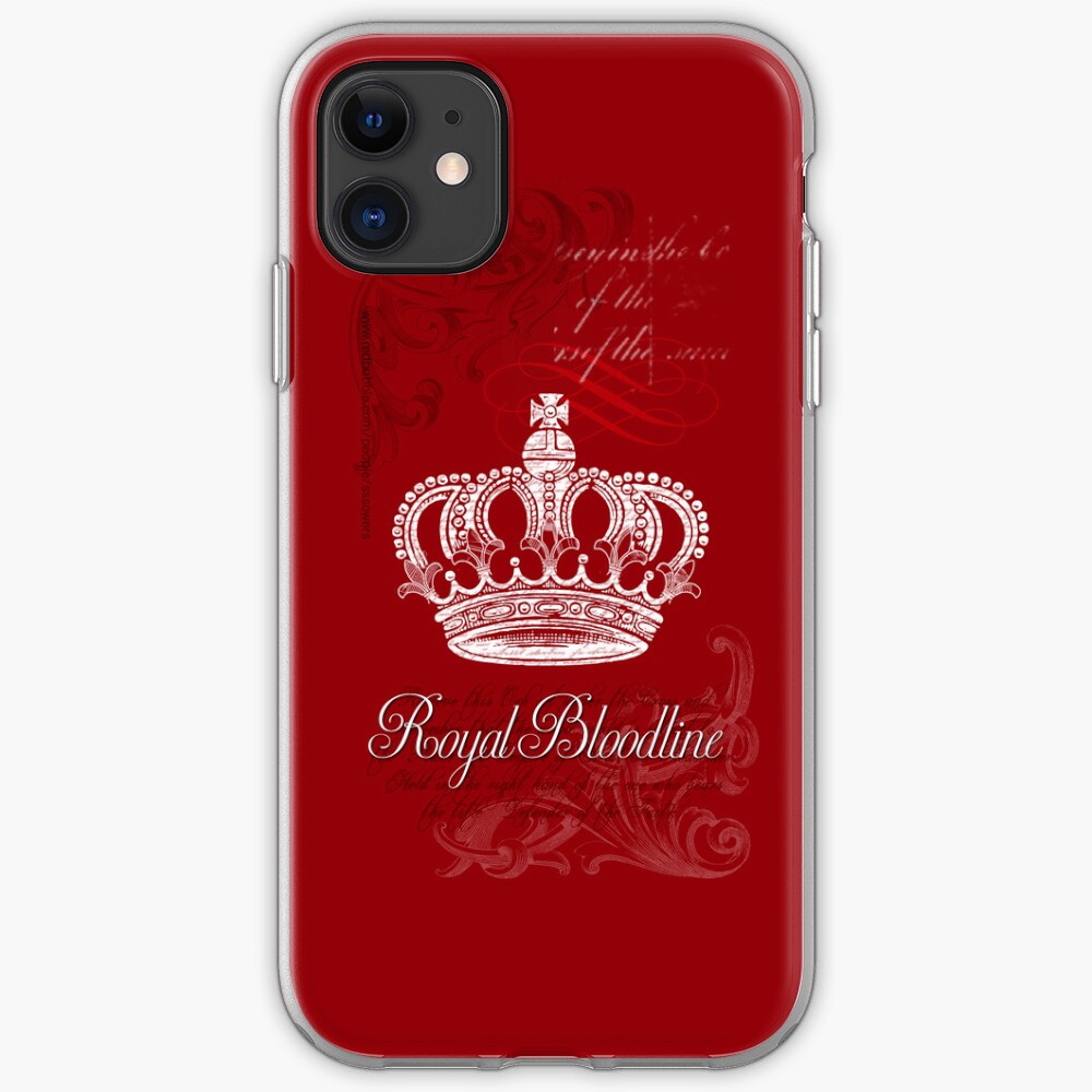 Royal Bloodline Red iPhone Case & Cover