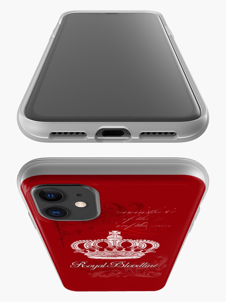 Alternate view of Royal Bloodline Red iPhone Case & Cover