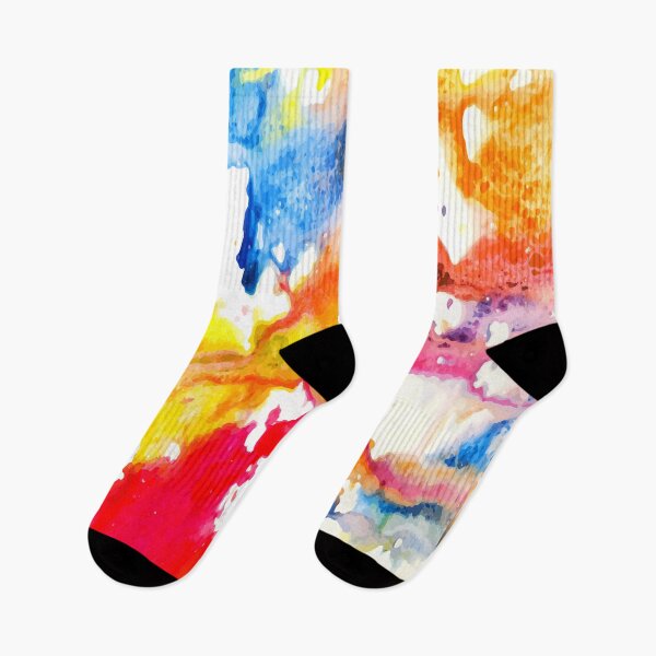 Item preview, Multi-color, rainbow splatter pattern designed and sold by yougalore.