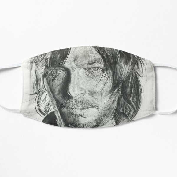 Download Daryl Dixon The Walking Dead Mask By Shawwayne Redbubble PSD Mockup Templates