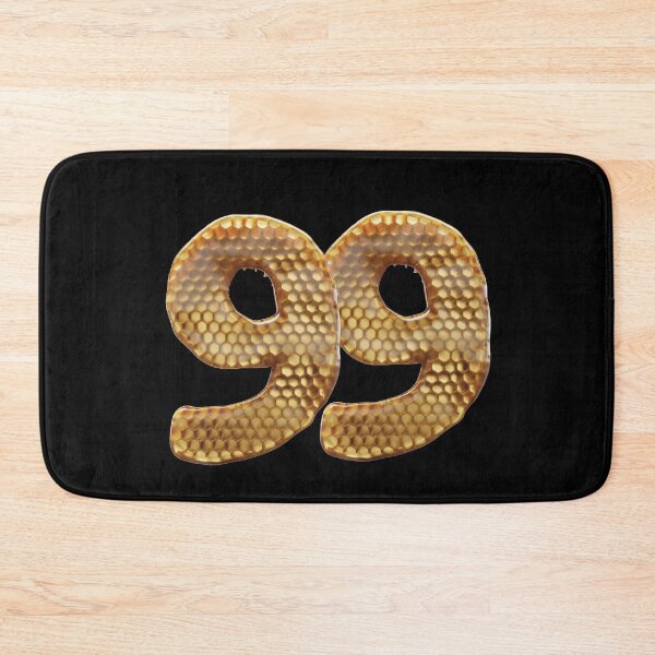 Item preview, 99 Number 3d Honey Numbers Font designed and sold by HelloFromAja.
