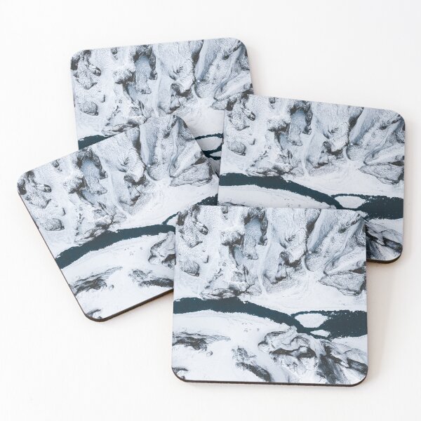 Item preview, Horizontal top down image of Fjaðrárgljúfur Canyon in Iceland from above designed and sold by michieldros.