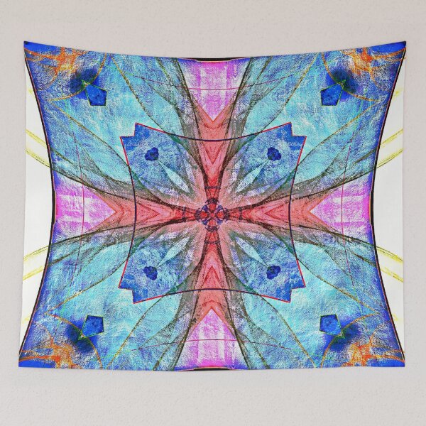 Item preview, Ethereal Red and Purple Cross Design designed and sold by Frostyjenson.