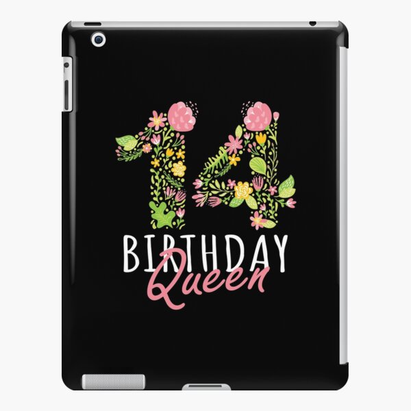 Coque Et Skin Adhesive Ipad Filles 14 Ans Et Fille Fabuleuse 14e Conception D Anniversaire Par Grabitees Redbubble