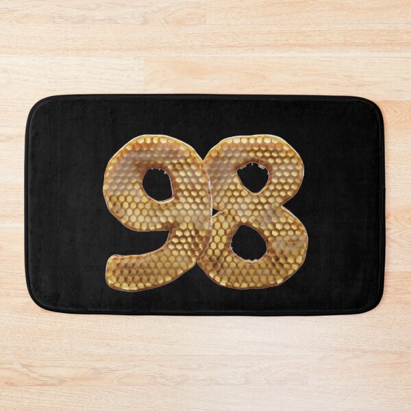 Item preview, 98 Number 3d Honey Numbers Font designed and sold by HelloFromAja.