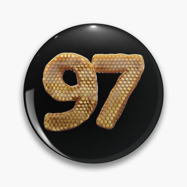 Item preview, 97 Number 3d Honey Numbers Font designed and sold by HelloFromAja.