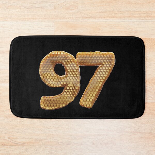 Item preview, 97 Number 3d Honey Numbers Font designed and sold by HelloFromAja.