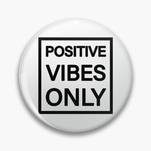 Item preview, Positive Vibes Only - Optimist Quote in Black designed and sold by MysticMagpie.