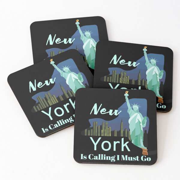 Item preview, New York is Calling I Must Go Design designed and sold by Paula Helit.