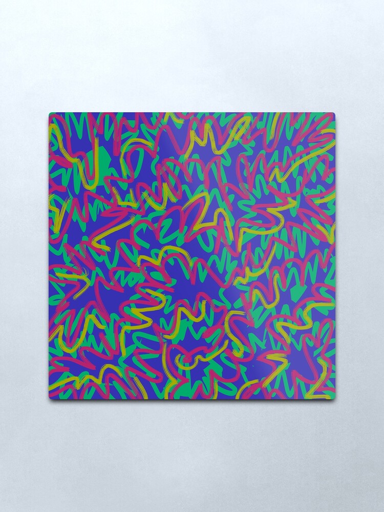 Alternate view of New Rules Metal Print