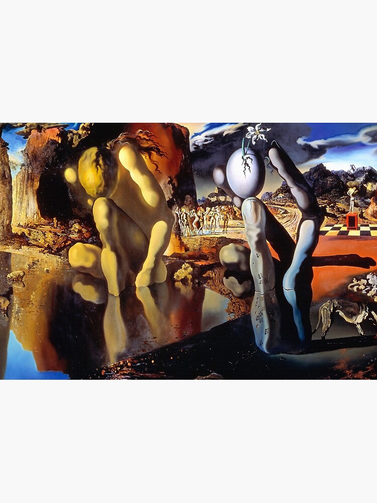 Salvador Dali Metamorphosis of Narcissus 1937 Artwork for Wall Art, Prints, Posters, Tshirts, Men, Women, Kids by clothorama