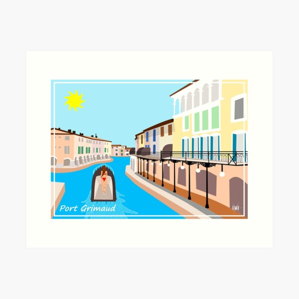 Item preview, Port Grimaud designed and sold by BelleRiviera.