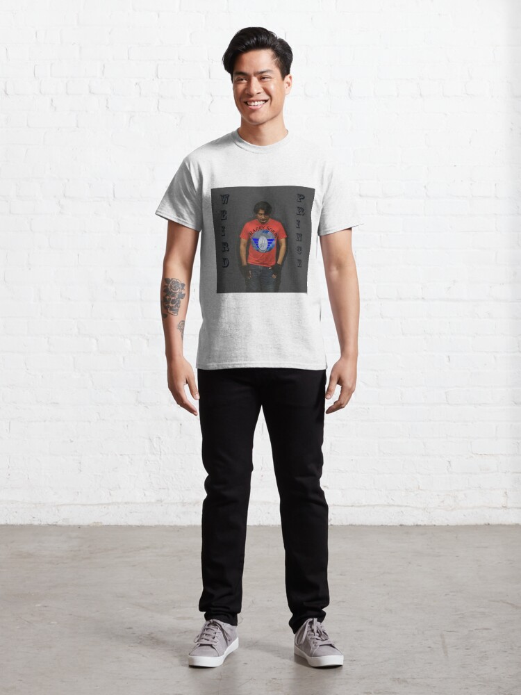 Alternate view of Rapper Harry Sorry's WEIRD PRINCE Album Classic T-Shirt