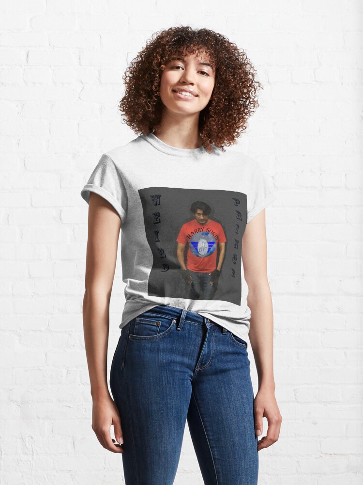 Alternate view of Rapper Harry Sorry's WEIRD PRINCE Album Classic T-Shirt