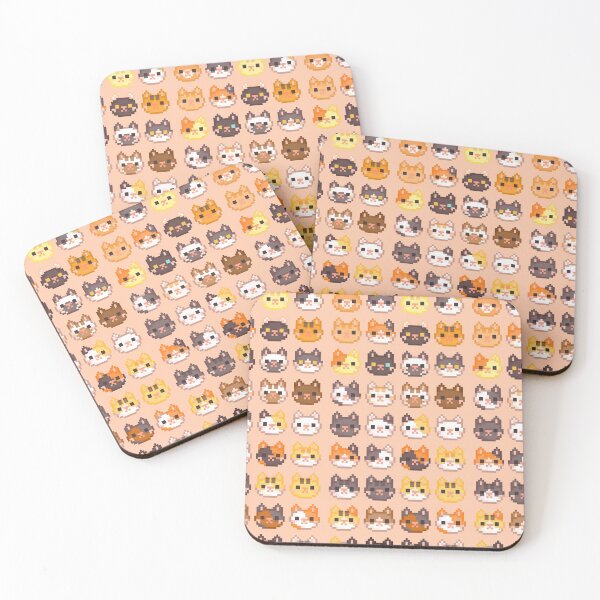 Item preview, Pixel kitties designed and sold by Tigoma.