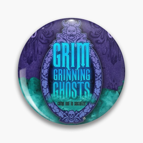 Item preview, Grim Grinning Ghost designed and sold by LlamaWrangler.