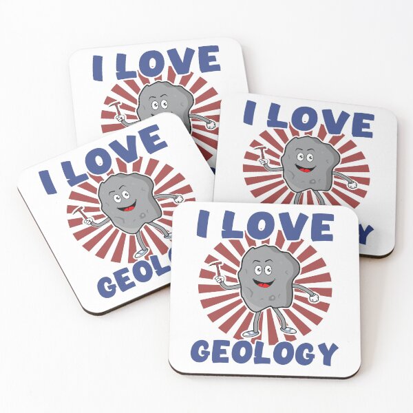 Item preview, I Love Geology Cute Rock with Pick Axe t shirt designed and sold by Dan66.