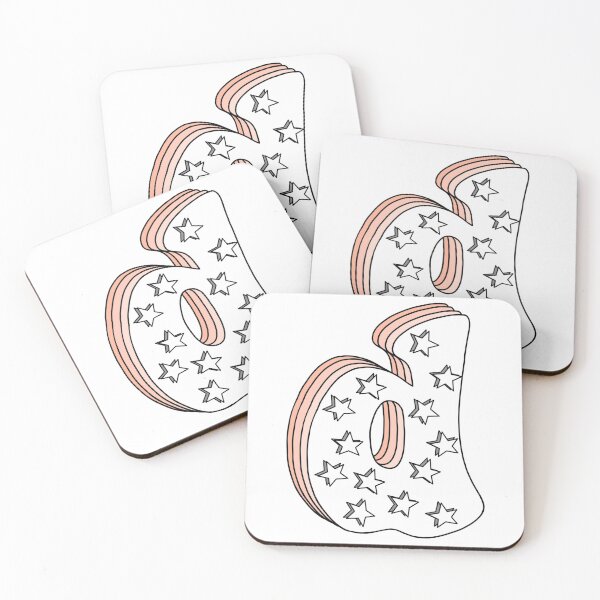 Item preview, Starry Retro Letter d Minúscula designed and sold by allyyxoxo.