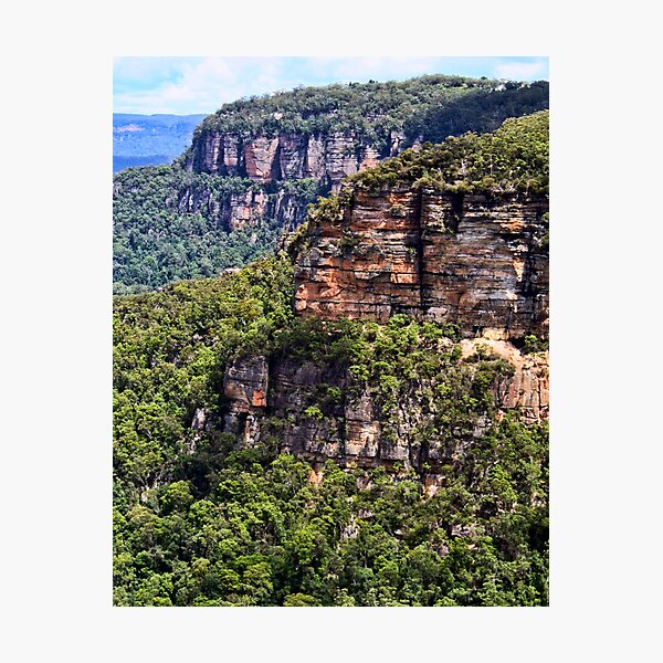 Item preview, Classic Blue Mountains Landscape designed and sold by jayneeldred.