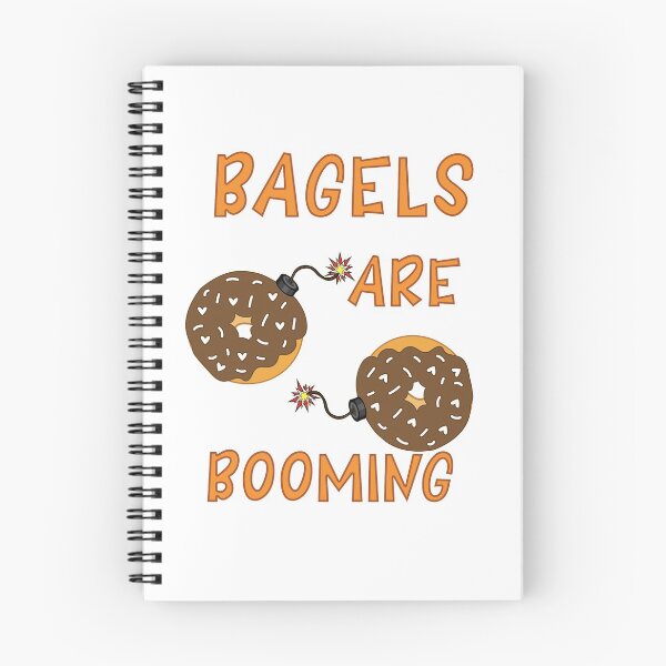 Item preview, bagels are booming designed and sold by YouHappyMyHappy.