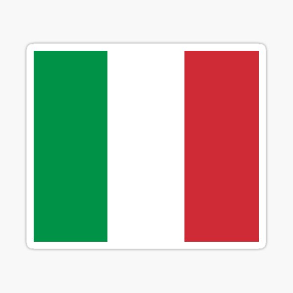 Bandiera italiana Italia italiana' Adesivo