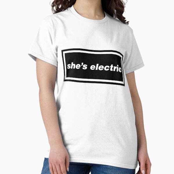 Item preview, She's Electric - Oasis Gallagher 90s Band Artwork designed and sold by dannyshiers.