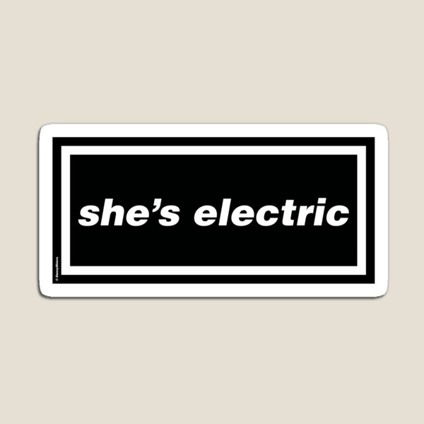 Item preview, She's Electric - Oasis Gallagher 90s Band Artwork designed and sold by dannyshiers.