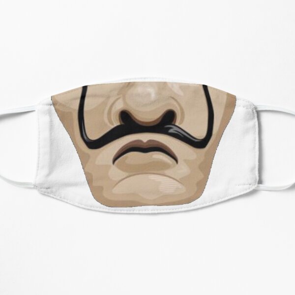 mascarilla, dali, original, personaje, famoso, pintor, casa de papel, cine, series Mascarilla plana