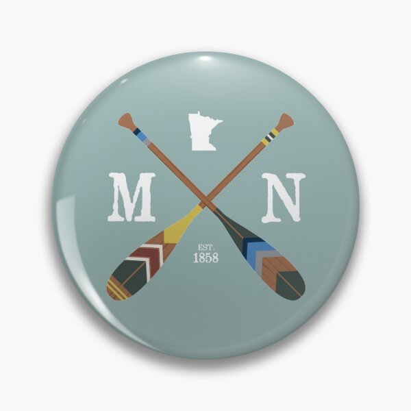 Item preview, Paddle MN,  Minnesota Lake Life Painted Oars designed and sold by GreatLakesLocal.