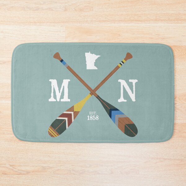 Item preview, Paddle MN,  Minnesota Lake Life Painted Oars designed and sold by GreatLakesLocal.