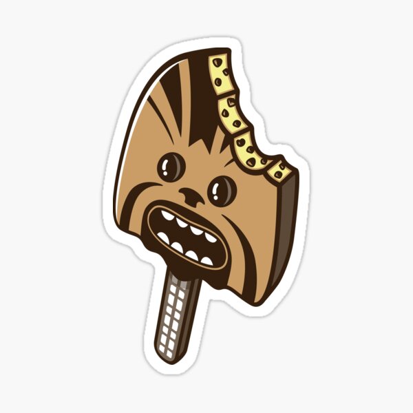 Wookie Cookie Pattern Sticker