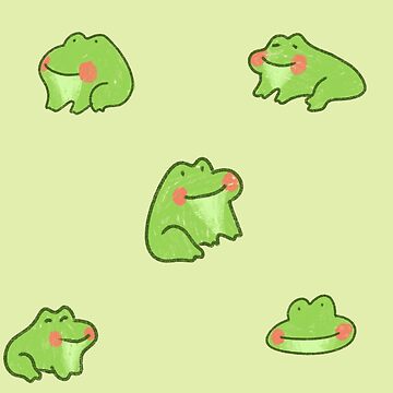 Happy little frogs Sticker for Sale by https-trees