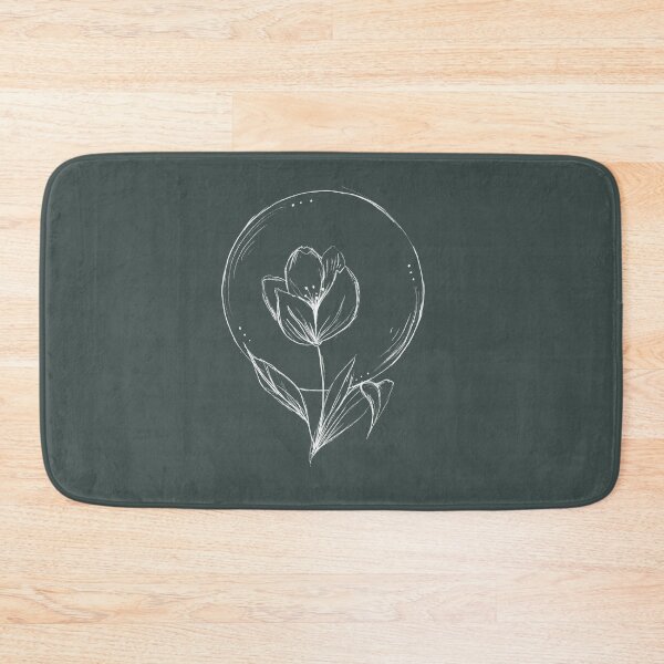 Item preview, Dibujo blanco flor designed and sold by cherishakayart.