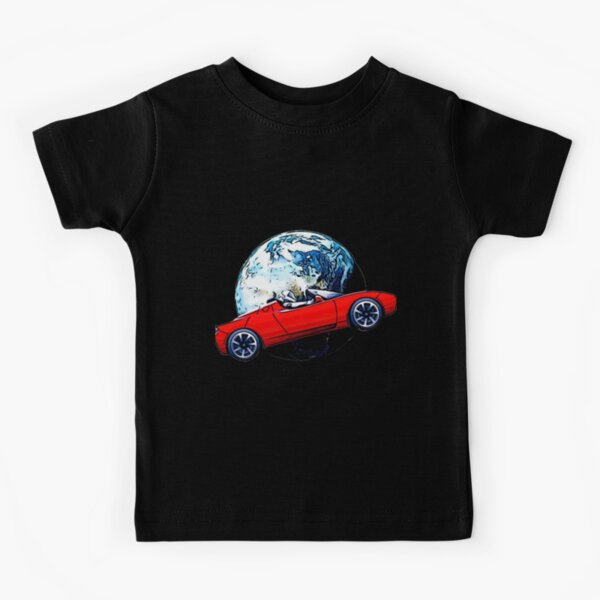 Roadster Earth de Tesla T-shirt enfant