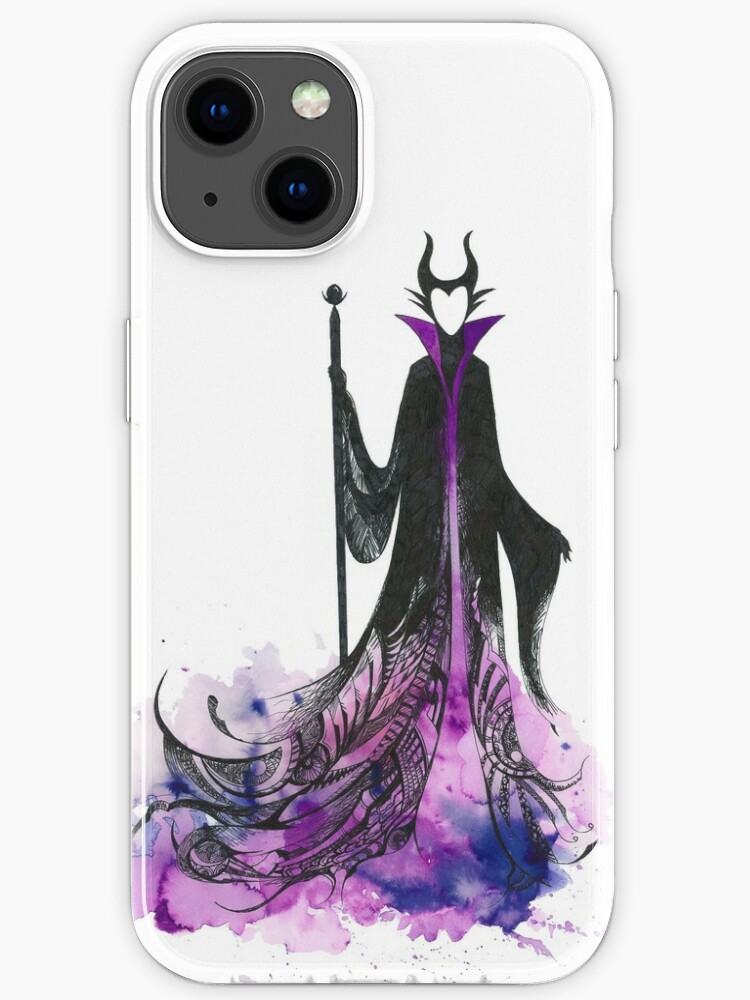 coque iphone 11 Maleficent With Flower نحف