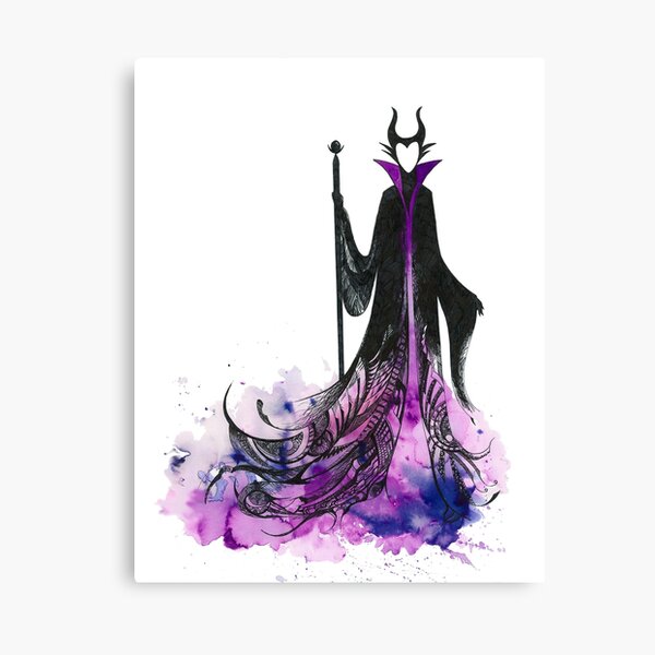 Disney Sleeping Beauty Maleficent Stormy Skies Canvas Wall Decor